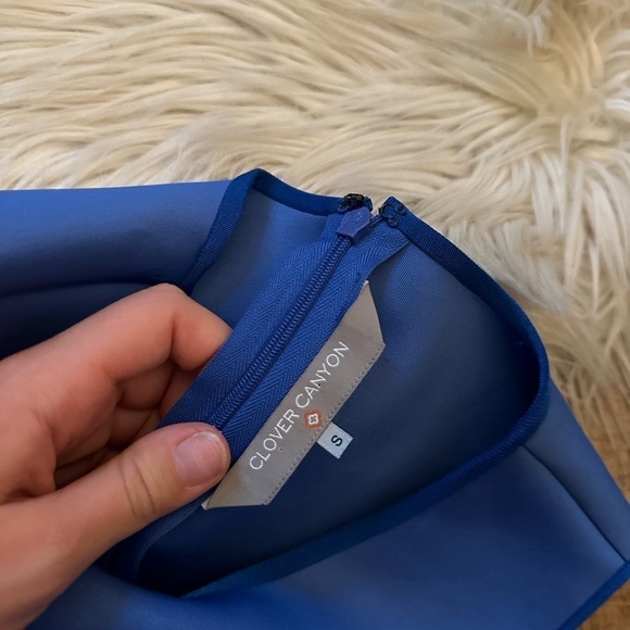 CLOVER CANYON Blue Sleeveless Dress - Picture 4 of 4